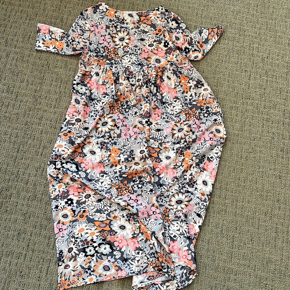 NWT Pullover Floral Maxi 3/4 longsleeve XL Anthropologie made with love - Picture 3 of 3